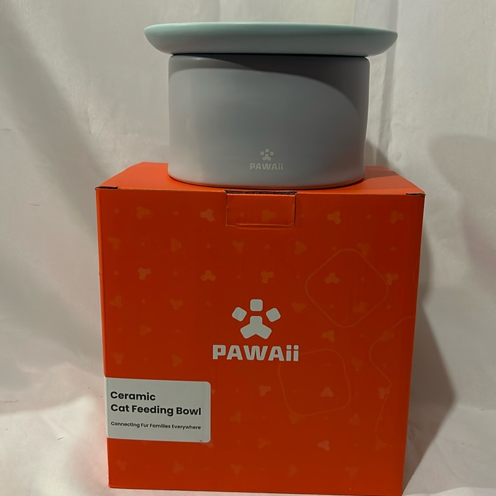 Pawaii Ceramic Cat Bowl